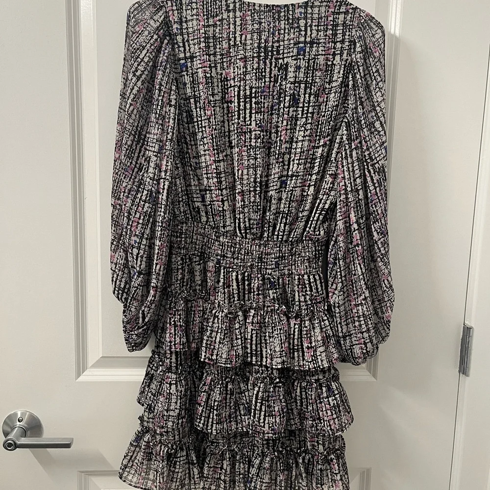 Express Ruffled Short Dress - Picture 4 of 5